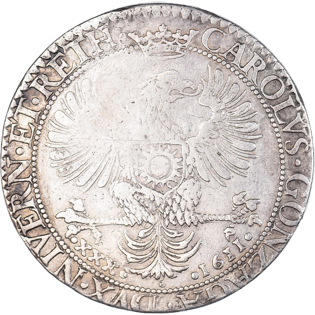 Coin, FRENCH STATES, Principauté d'Arches-Charleville, Charles de Gonzague, 30