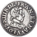 Moneda, Francia, Louis XIII, Double Tournois, 1620, Paris, ESSAI, MBC, Plata