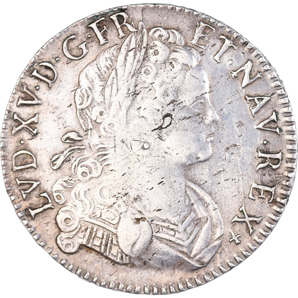 Münze, Frankreich, Louis XV, Écu de France-Navarre, Ecu, 1719, Limoges, SS