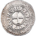 Moneta, Francia, Philip IV, Gros Tournois à l'O rond, BB+, Argento