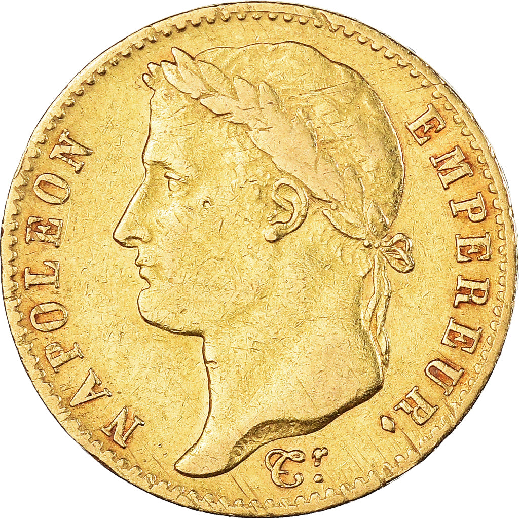 Coin, France, Napoleon I, 20 Francs, 1815, Paris, Cent Jours, VF(30-35), Gold