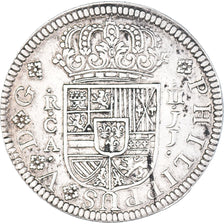 Moneta, Spagna, Philip V, 2 Reales, 1725, Cuenca, BB, Argento, KM:308