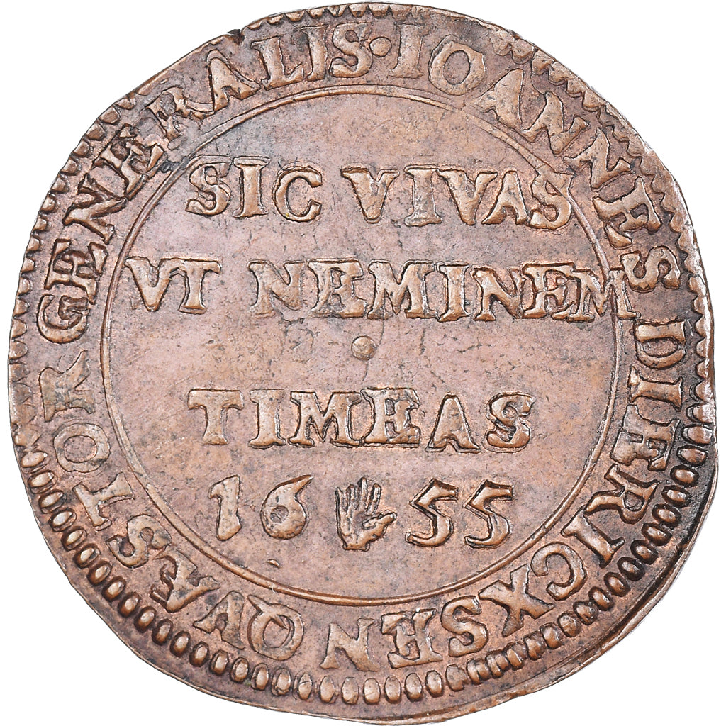 Paesi Bassi Spagnoli, ficha, Jan Dierickx, Receveur général d'Anvers, 1655