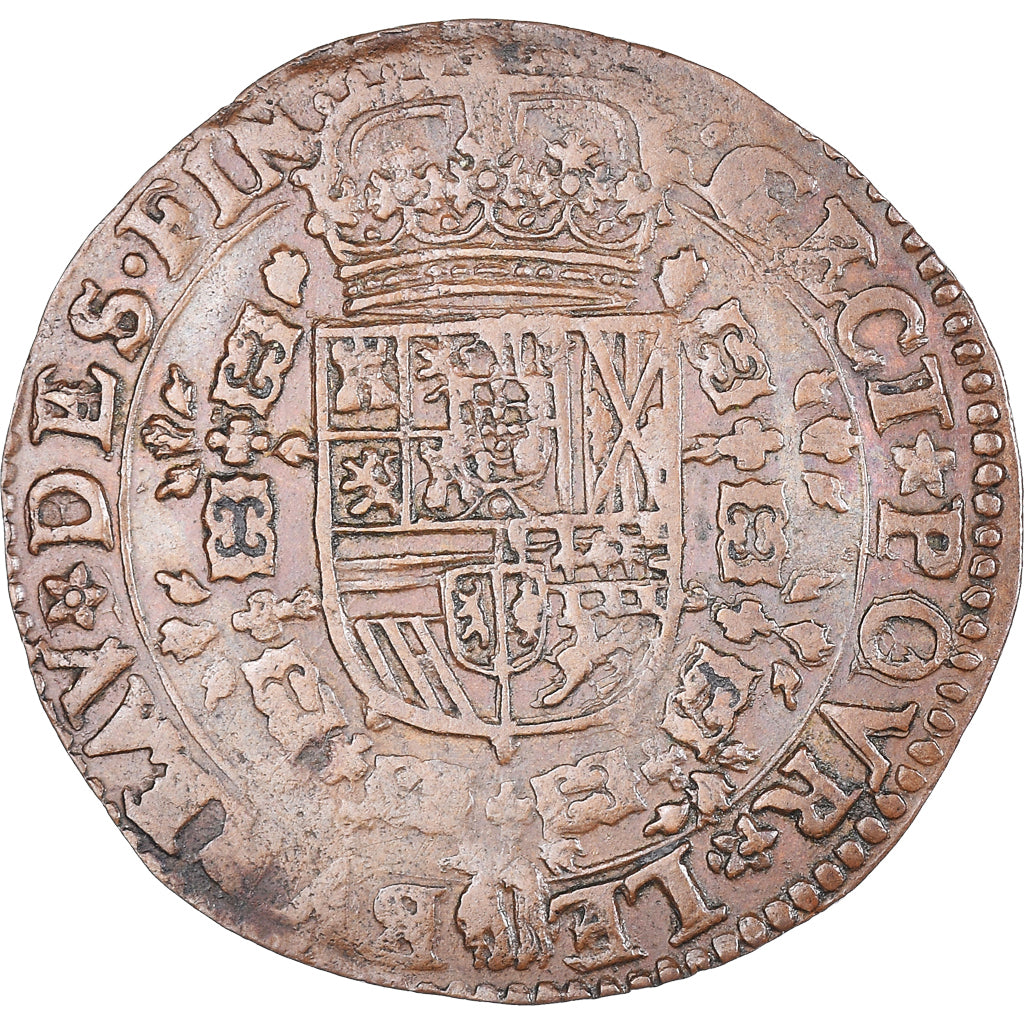 Spanish Netherlands, Token, Charles II, Bureau des Finances de Bruxelles, 1679