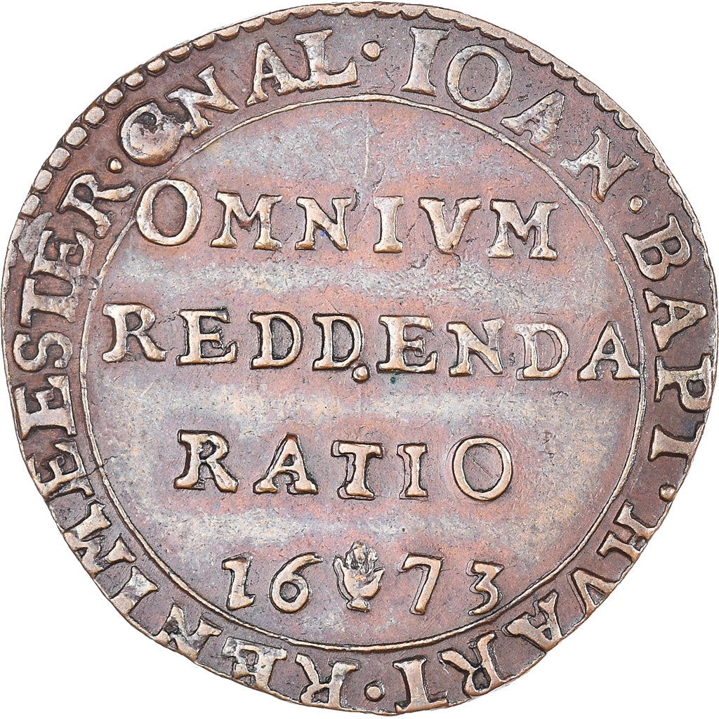 Spanish Netherlands, Token, Jean-Baptiste Huart, Receveur Général d'Anvers