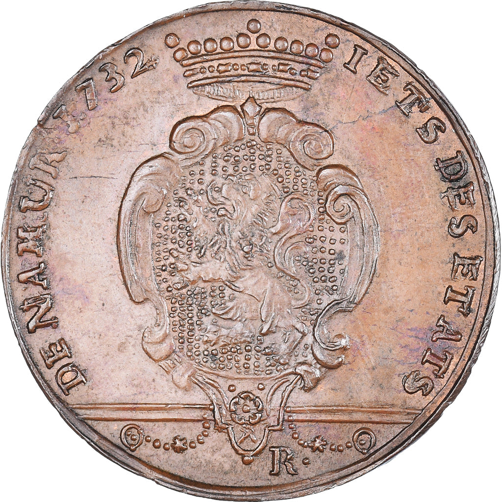 Spanish Netherlands, Token, Conrad d'Ursel, États de Namur, 1732, AU(55-58)