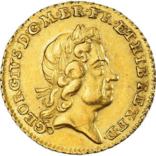 Moneda, Gran Bretaña, George I, 1/4 Guinea, 1718, London, EBC, Oro, KM:555