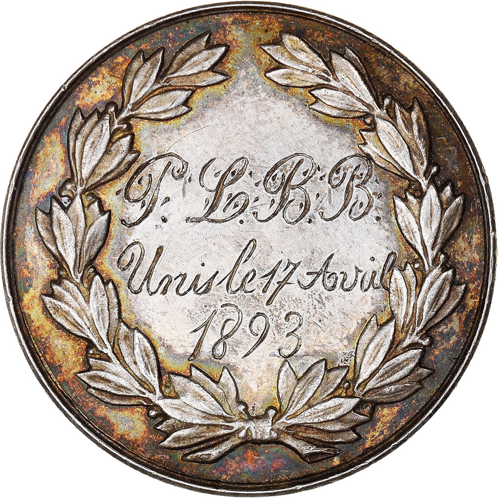 Francja, medal, Mariage, Souvenir des Noces, Religie i wierzenia, 1893