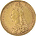 Moneta, Australia, Victoria, Sovereign, 1890, Melbourne, BB, Oro, KM:10