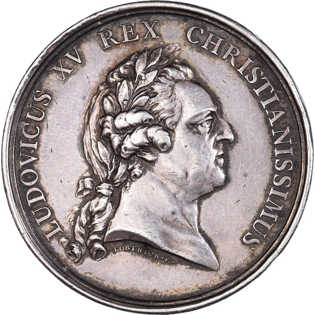 Francja, medal, Królewskie, Ludwik XV, Mariage du Dauphin Louis &