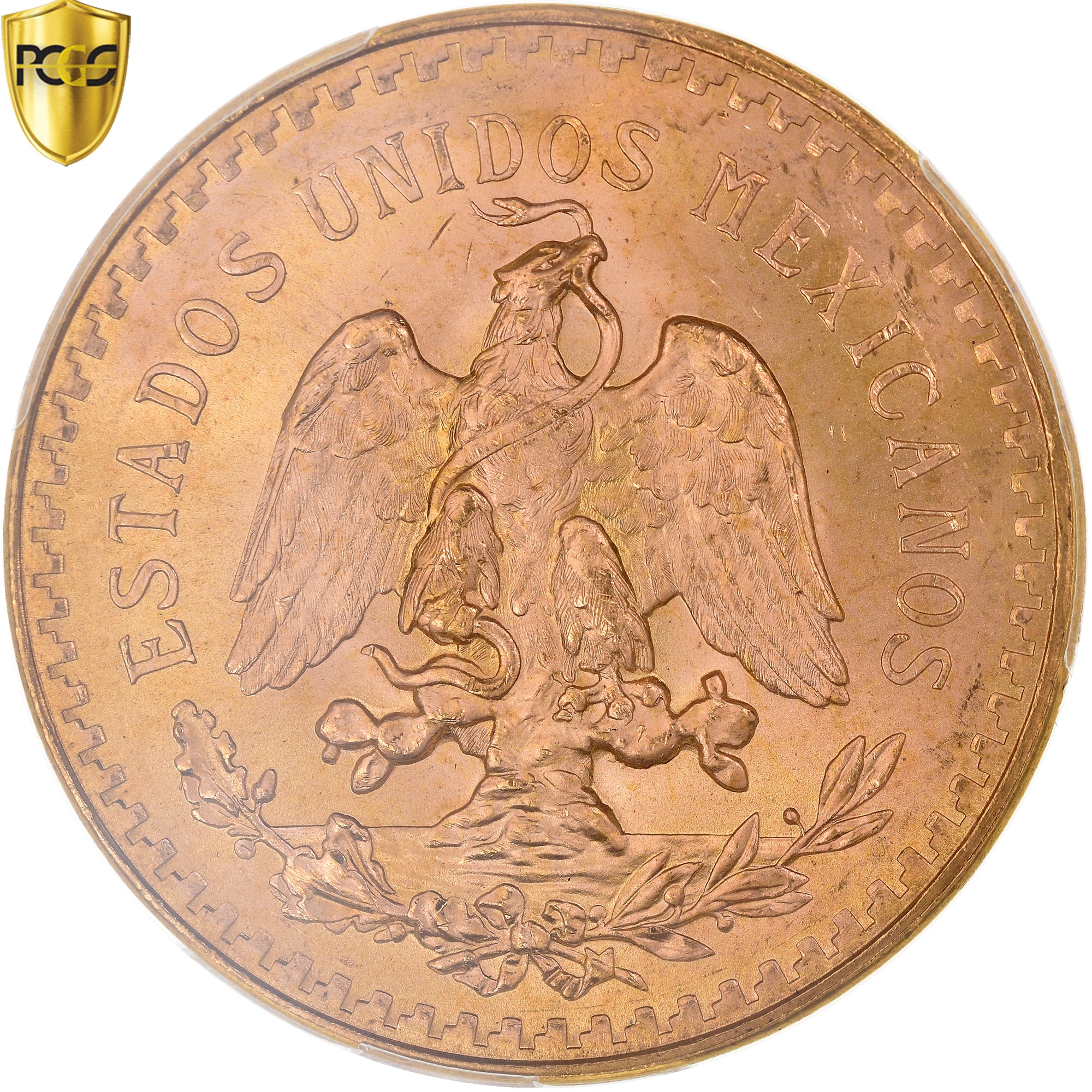 Münze, Mexiko, 50 Pesos, 1947, Mexico City, PCGS, MS67, STGL, Gold, KM:481