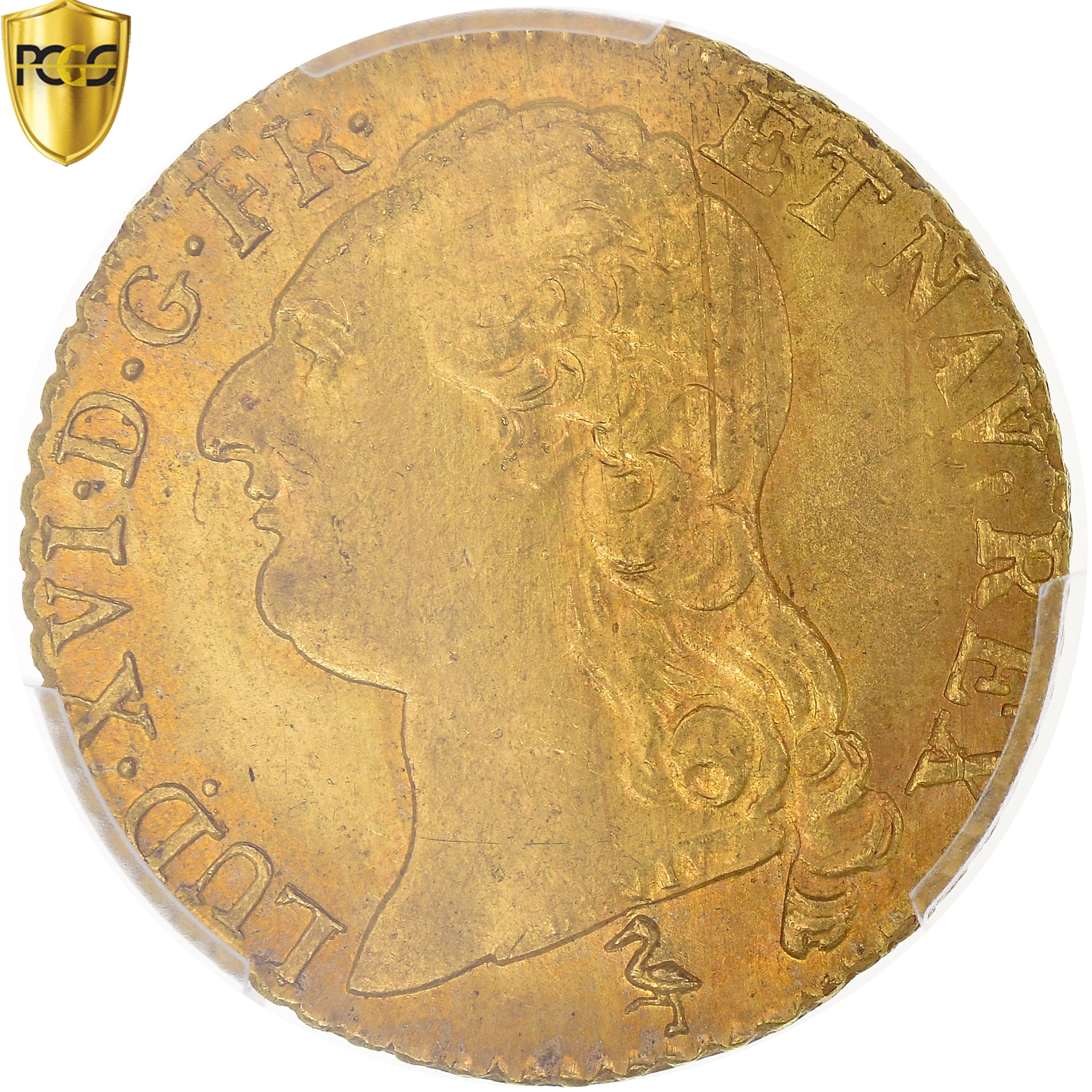 Münze, Frankreich, Louis XVI, Louis d'or à la tête nue, Louis d'Or, 1786