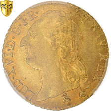 Münze, Frankreich, Louis XVI, Louis d'or à la tête nue, Louis d'Or, 1786