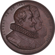 Belgique, Médaille, Albert & Isabelle, Jouvenel, SPL, Bronze