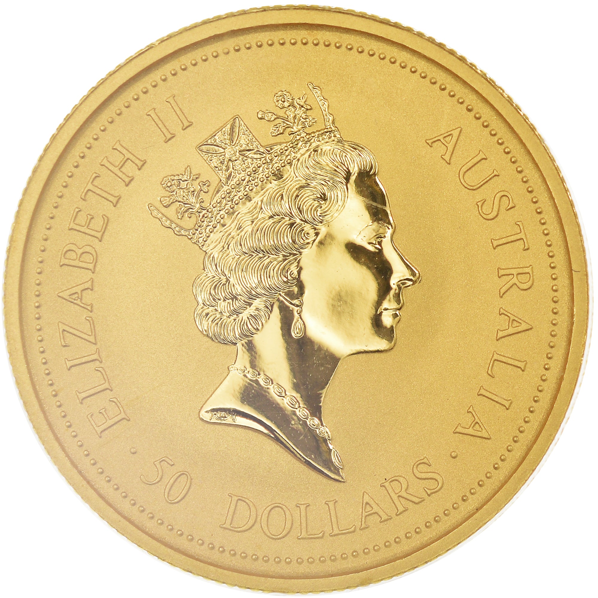 Coin, Australia, Elizabeth II, 1/2 Oz, 50 Dollars, 1995, Proof, AU(55-58), Gold