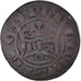 Coin, France, Philippe VI, Piéfort, Double Tournois, VF(30-35), Billon