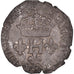 Moeda, França, Henri III, Double Sol Parisis, 1584, Dijon, EF(40-45), Lingote