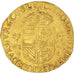Coin, Spanish Netherlands, Flanders, Charles Quint, Crown, 1545, Bruges