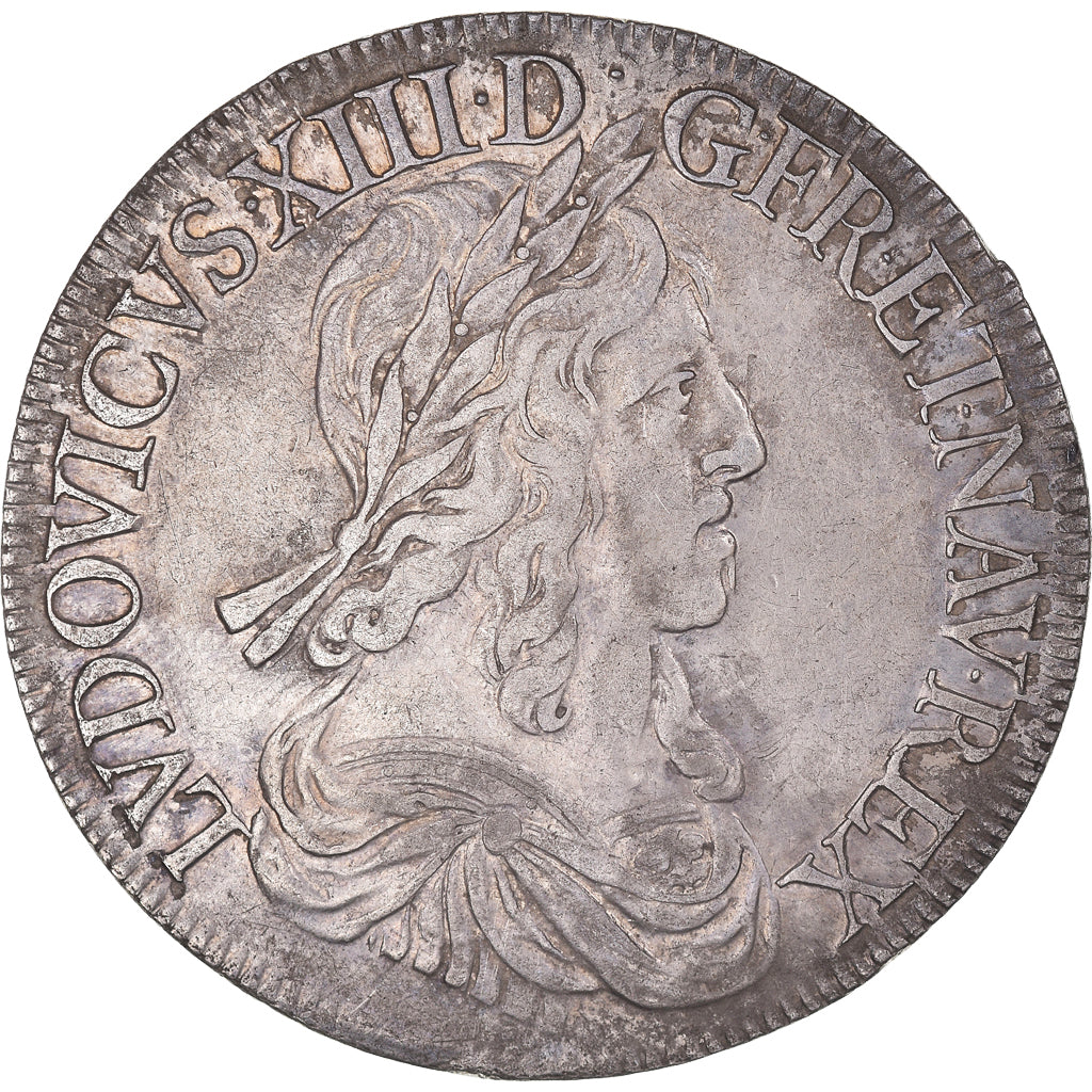 Moneta, Francia, Louis XIII, Écu de 60 Sols, deuxième poinçon de Warin, Ecu