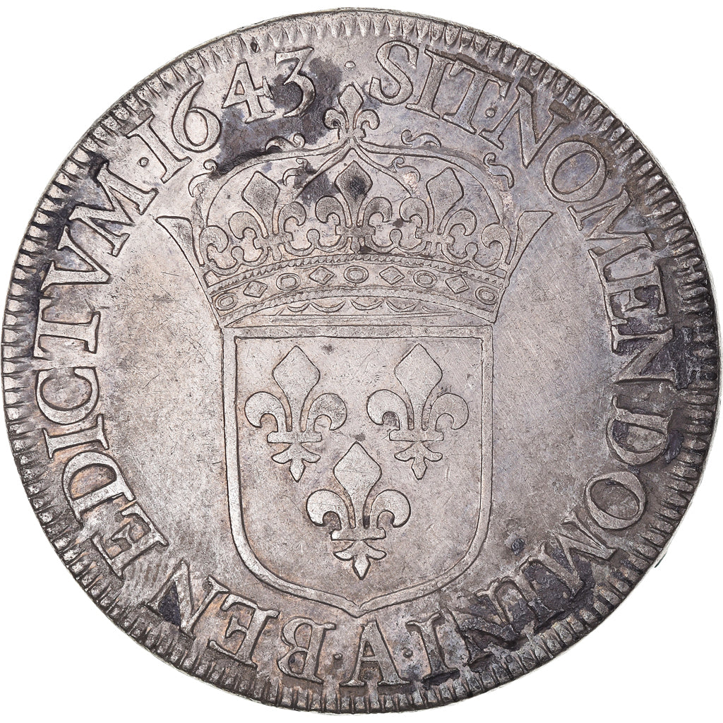 Moneta, Francia, Louis XIII, Écu de 60 Sols, deuxième poinçon de Warin, Ecu