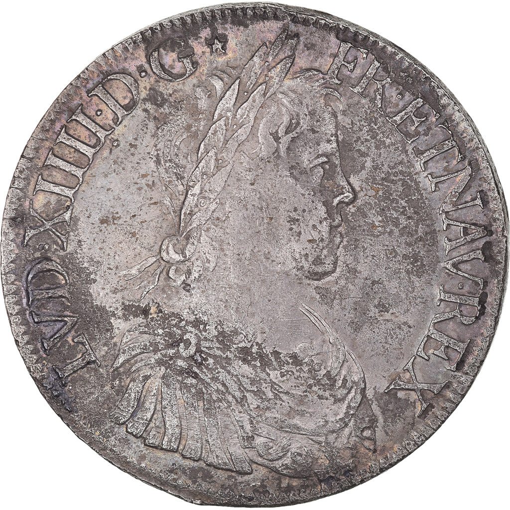 Munten, Frankrijk, Louis XIV, Écu à la mèche longue, Ecu, 1651, Paris, ZF