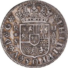 Moneda, España, Philip V, 2 Reales, 1736, Seville, MBC, Plata, KM:355