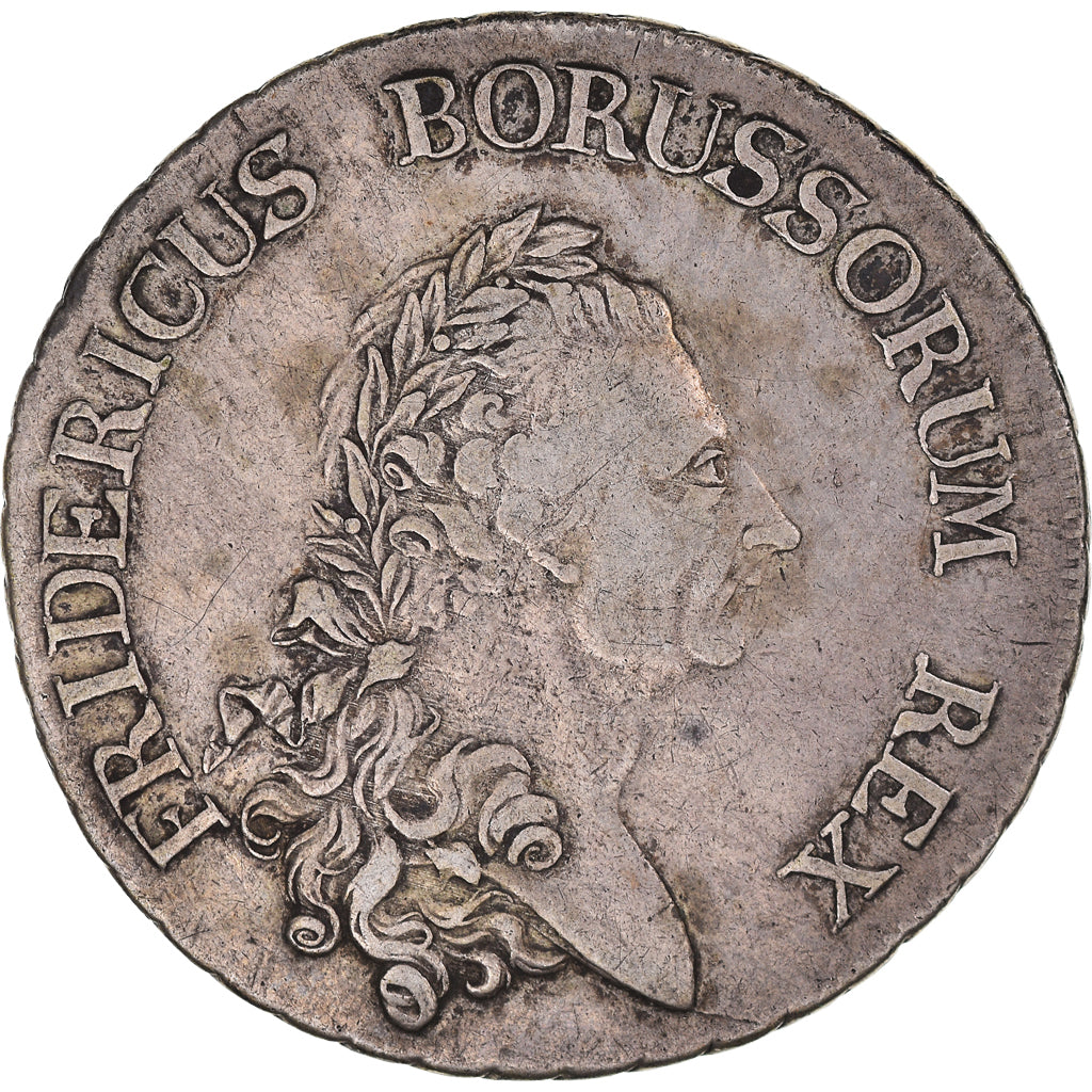 Coin, German States, PRUSSIA, Friedrich II, Thaler, 1785, Berlin, EF(40-45)