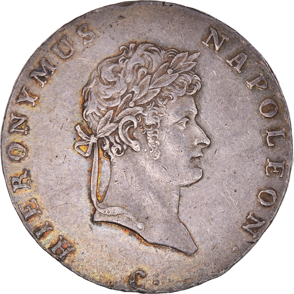 Coin, German States, WESTPHALIA, Jerome, 2/3 Thaler, Reichs, 1811, Cassel