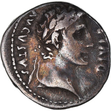 Coin, Ancient Rome, Roman Empire (27 BC – AD 476), Augustus, Denarius, 11-10