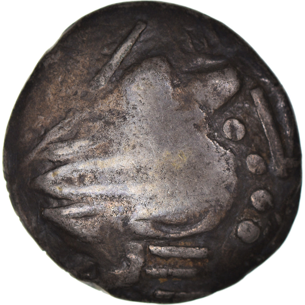 Coin, Dacia, Danubian Celts, Tetradrachm, Ist century BC, VF(20-25), Silver