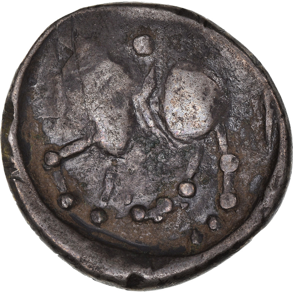Coin, Dacia, Danubian Celts, Tetradrachm, Ist century BC, VF(20-25), Silver