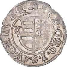 Moneta, Ungheria, Matthias II, Denar, 1616, Kremnitz, SPL-, Argento, KM:40.1