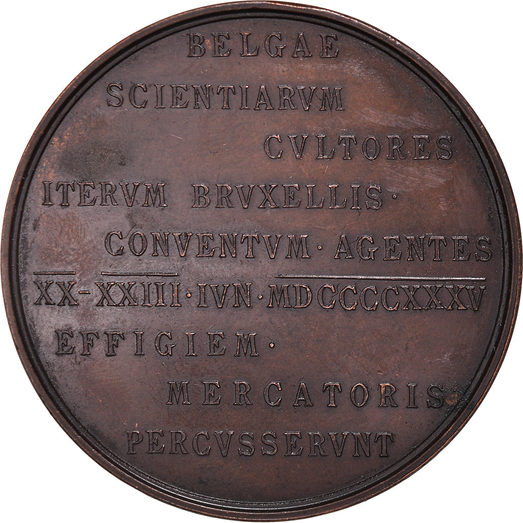 Belgique, Médaille, Gerard Mercator, Simon, SUP+, Bronze