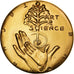 France, Medal, Médaille de l'Enseignement Technique, MS(63), Vermeil