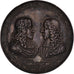 Holandia, medal, Death of Cornelis & Johan de Witt, 1672, AU(55-58), Srebro