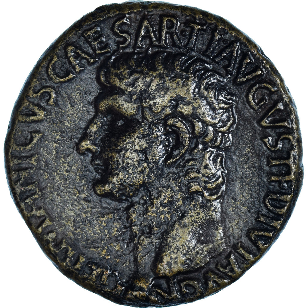 Coin, Ancient Rome, Roman Empire (27 BC – AD 476), Germanicus, As, 37-38