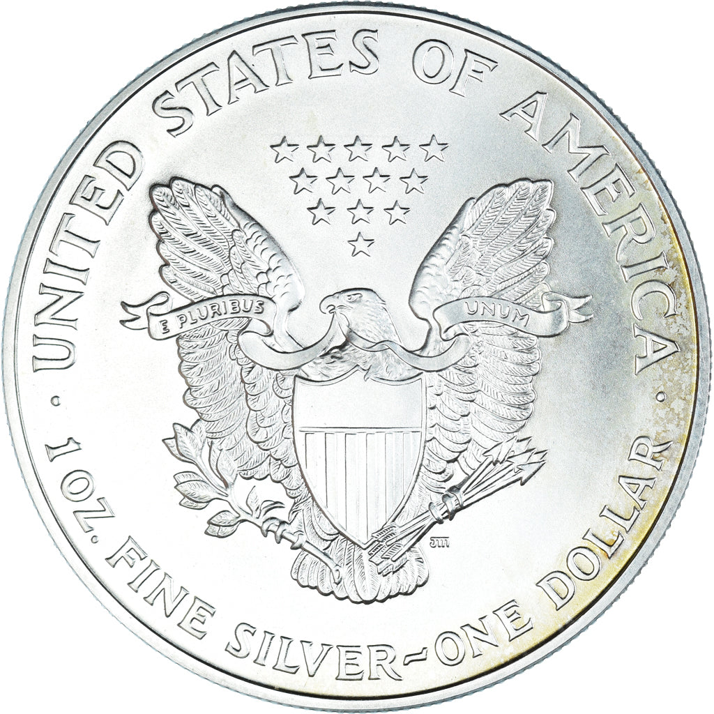 Coin, United States, Silver Oz, Dollar, 1995, Philadelphia, MS(65-70), Silver