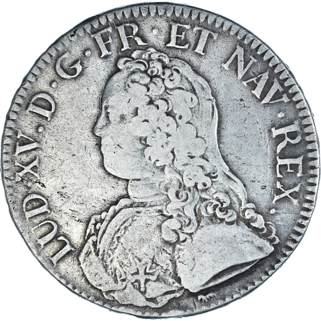 Münze, Frankreich, Louis XV, Écu aux branches d'olivier, Ecu, 1735, Paris, S+