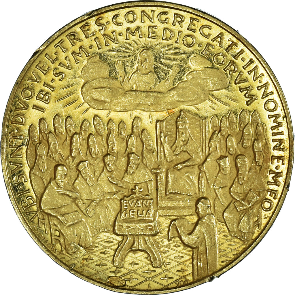 Vatican, Médaille, Jean XXIII, Second Vatican Council, 1962, SPL, Or
