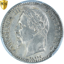 Münze, Frankreich, Napoleon III, 50 Centimes, 1864, Paris, PCGS, MS62, VZ+