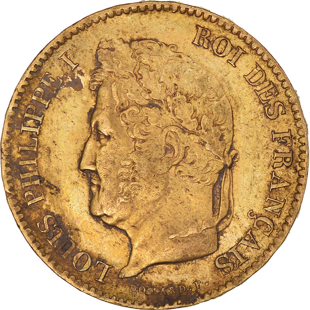 Coin, France, Louis-Philippe, 40 Francs, 1834, Paris, EF(40-45), Gold, KM:747.1