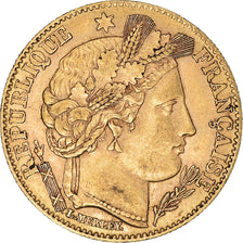 Moneta, Francia, Cérès, 10 Francs, 1899, Paris, BB+, Oro, KM:830