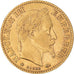 Moneda, Francia, Napoleon III, 10 Francs, 1864, Paris, MBC, Oro, KM:800.1
