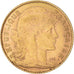 Moneda, Francia, Marianne, 10 Francs, 1912, Paris, Coq, MBC+, Oro, KM:846