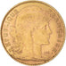 Moneta, Francia, Marianne, 10 Francs, 1912, Paris, Coq, BB+, Oro, KM:846