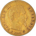 Moneda, Francia, Napoleon III, 5 Francs, 1857, Paris, MBC, Oro, KM:787.1