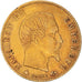 Moneta, Francja, Napoleon III, 5 Francs, 1860, Strasbourg, EF(40-45), Złoto
