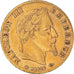 Moneta, Francja, Napoleon III, 5 Francs, 1867, Paris, AU(50-53), Złoto