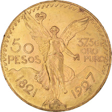 Monnaie, Mexique, 50 Pesos, 1927, Mexico City, SUP, Or, KM:481