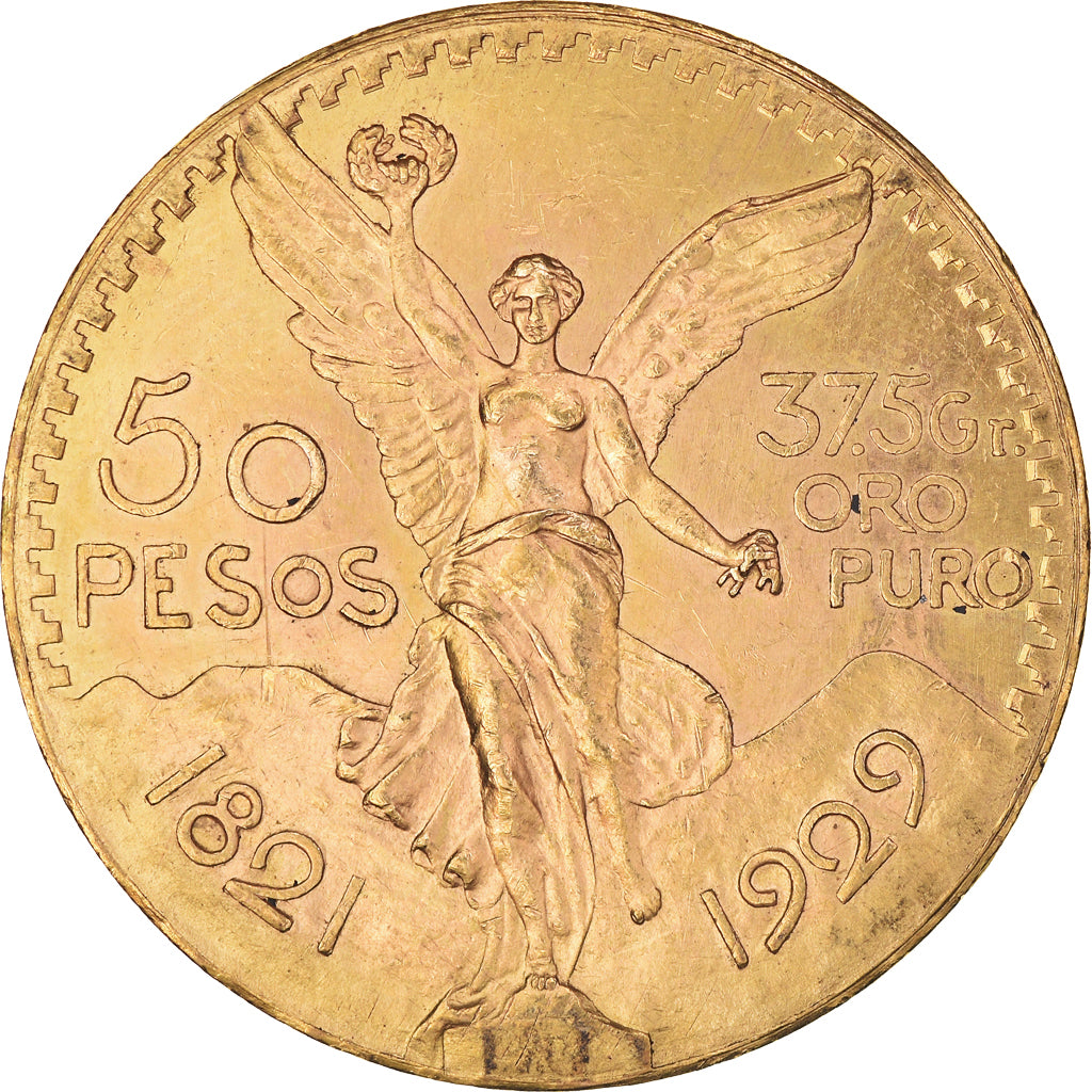 Monnaie, Mexique, 50 Pesos, 1929, Mexico City, SUP, Or, KM:481